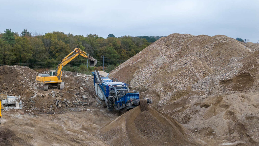 concassage materiaux hennebont plateforme recyclage inerta