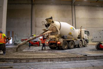chantier travaux publics pompe beton malgogne derval